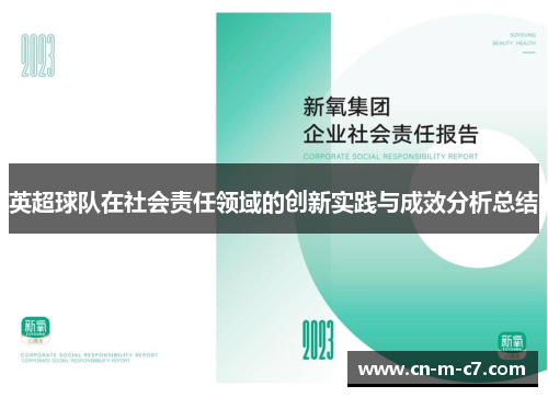 英超球队在社会责任领域的创新实践与成效分析总结 英超球队在社会责任领域的创新实践与成效分析总结